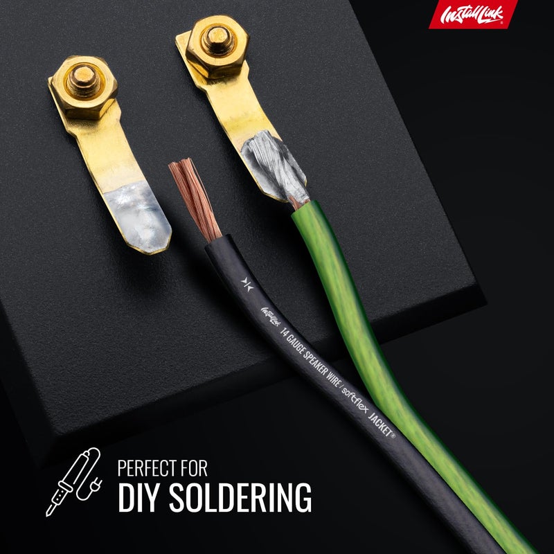 Install Link 14 AWG Gauge Speaker Wire Cable (250 Feet) Stereo, Car or Home Theater (CCA) - Image 5